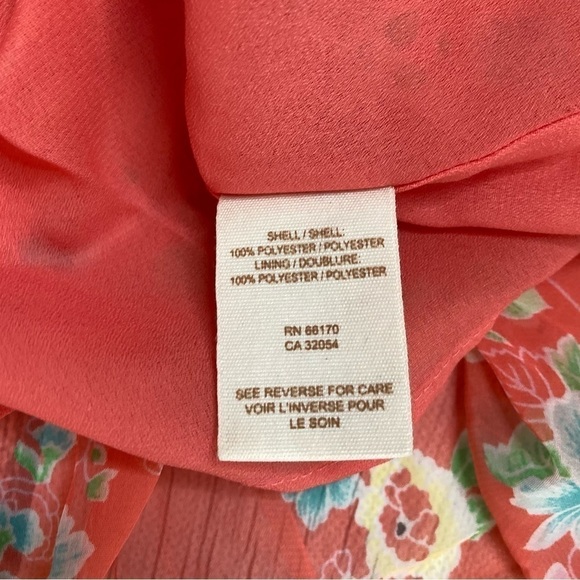 Free People Coral Floral Yoke Flutter Shorts - Picture 12 of 13